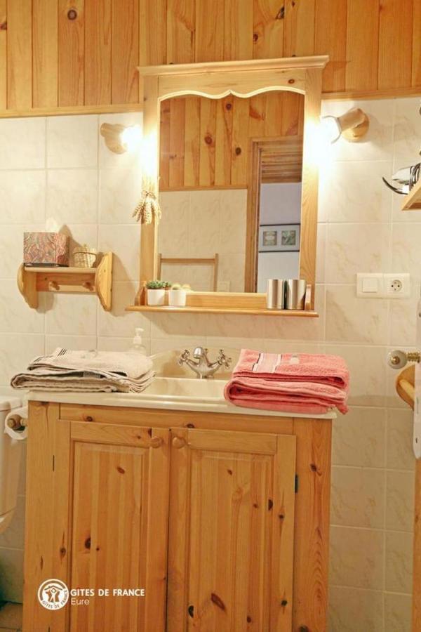 Les Chambres Du Chataignier Lery  Buitenkant foto