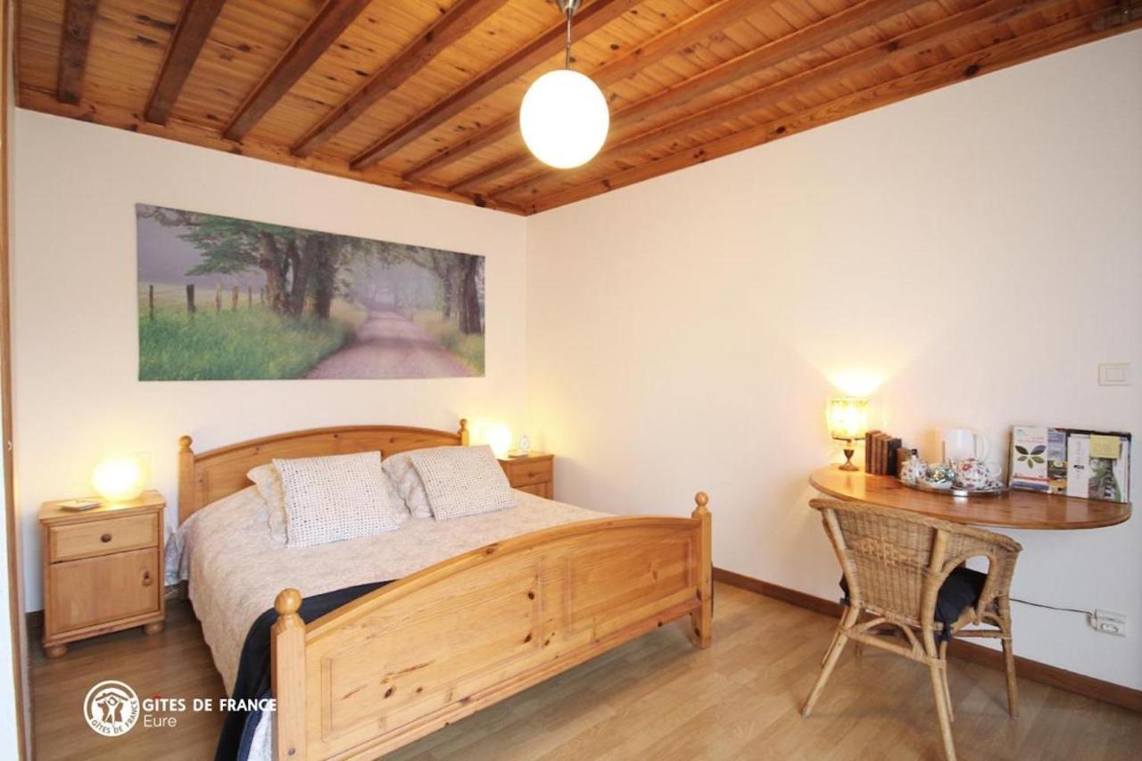Les Chambres Du Chataignier Lery  Buitenkant foto